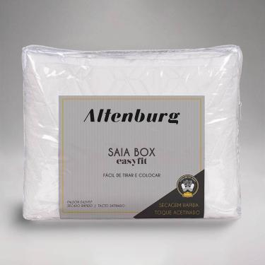 Imagem de Saia Box Altenburg Solteiro Easy Fit Branco