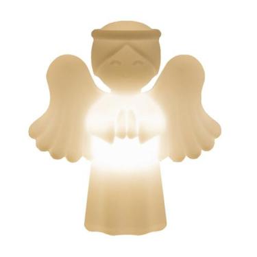 Imagem de Luminária Abajur De Mesa Anjinho da Guarda Usare, Bivolt