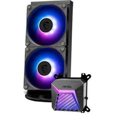 Imagem de Water Cooler MSI MAG Coreliquid A15, ARGB, 240mm, Intel e AMD, Preto - CLA15240-Unissex