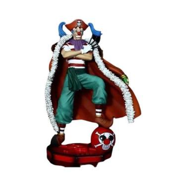 Imagem de Figura De Anime One Piece Clown Buggy, Estátua De PVC GK, Modelo De Or