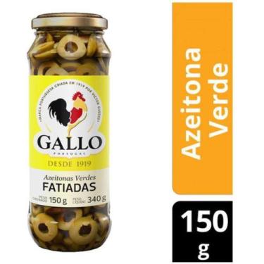 Imagem de Azeitona Verde Fatiada Gallo 150g