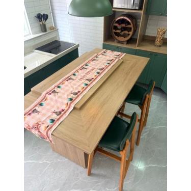 Imagem de Trilho De Mesa Decoração Pascoa, Caminho Mesa 4 Lugares - Fantasia Bra