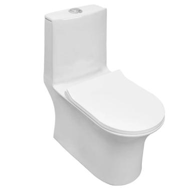 Imagem de Vaso Sanitário Monobloco Branco Chicago - 4989694 - ECOLINE