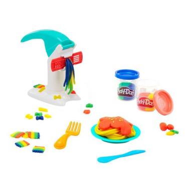 Imagem de Brinquedo Infantil Play-Doh Macarrão Mágico c/ Acessórios e Massinhas 