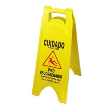 Imagem de Placa Cuidado Piso Escorregadio JSN