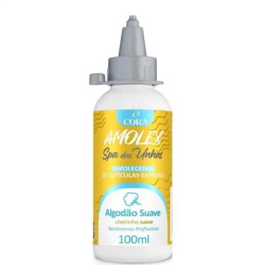 Imagem de Amolecedor de Cutícula Cora Algodão Suave 100ML  Fórmula Delicada e Ef