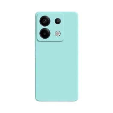 Imagem de Capa De Silicone Líquido Quadrada Para Xiaomi Redmi Note 13 pro 5G, Pr