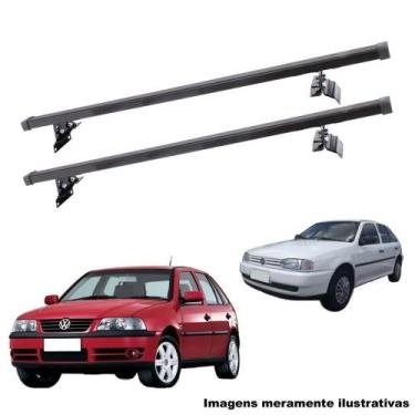 Imagem de Rack Teto Bagageiro Travessa Gol 4 Portas G2 G3 G4 - Rack de Teto Baga