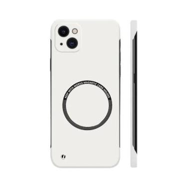 Imagem de Capa Magnética Fina E Rígida Magsafe Matte Para iPhone 14 pro Max 13 1