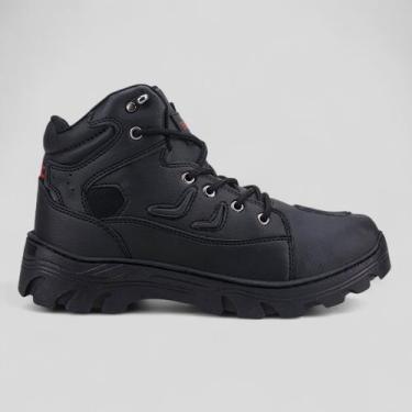 Imagem de Bota Motoqueiro Costurada Com Biqueira Masculino Novidade - Tenis Wond