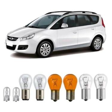 Imagem de Lampadas lanterna pisca ré freio jac j6 2012 2013 2014 - VELOX TIGER C