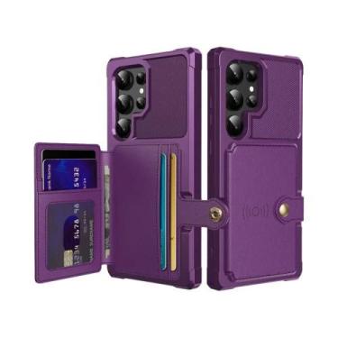 Imagem de Capa Carteira Para Samsung Galaxy S24 S23 FE S25 plus S22 S21 S26 Ultr