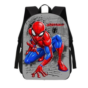 Imagem de Mochila Escolar Homem Aranha Volta as Aulas - Genérica