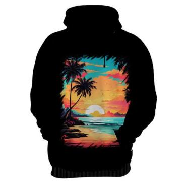 Imagem de Blusa de Frio Praia Paradisíaca Vintage 1 - Kasubeck Store®, GG
