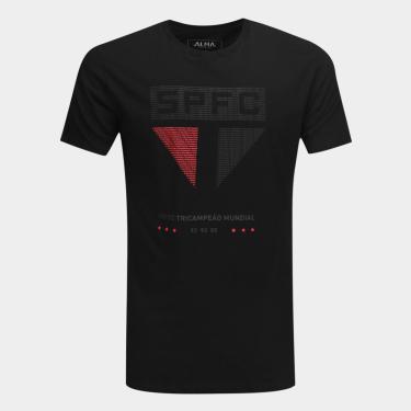 Imagem de Camiseta São Paulo Único Tri Mundial Masculina-Masculino