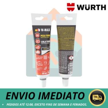 Imagem de Cola Tudo Branco 40ml/ 70g W-max Wurth