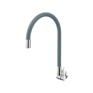Imagem de Torneira Para Cozinha De Parede Galiflex Cinza Docol, Cinza