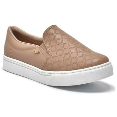 Imagem de Tênis Casual Feminino Slip On Frapuccino Via Marte 016-023-02-Feminino