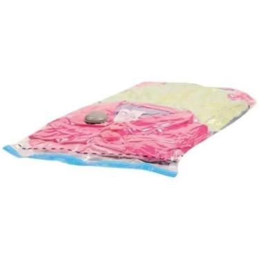 Imagem de Saco organizador à vácuo com válvula para bomba de sucção 60x80 - FWB