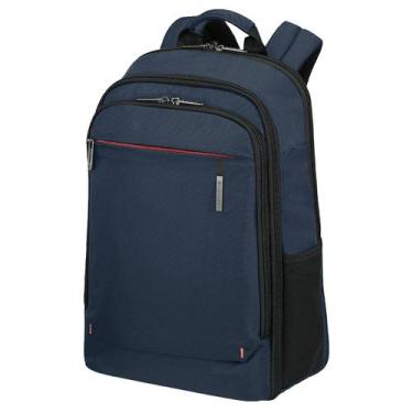 Imagem de Mochila Notebook Samsonite Network 4 Casual Reforçada, Azul