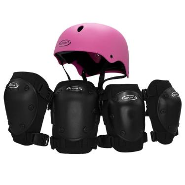 Imagem de Kit S9 Proteção Skate Bike Patins Patinete Adulto Spoart-Unissex