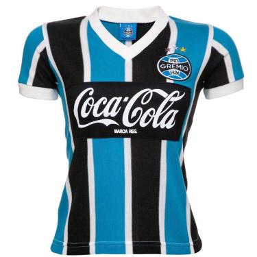 Imagem de Camisa Retrô Grêmio 1989 Feminina-Feminino