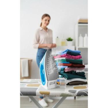 Imagem de Ferro Vapor 1300W Passa Roupas Azul 220V - Congratulations Store, 220V