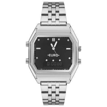Imagem de Relógio Euro Feminino Fashion Fit Sporty Prata - EUBJ3718AE/4K Relógio Euro Feminino Ff...