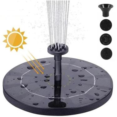 Imagem de Bomba De Fonte Solar Para Jardim, Piscina Externa, Lago, 4 Bicos, Pain
