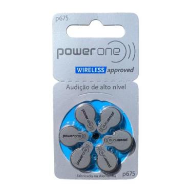 Imagem de Pilhas Aparelho Auditivo A675 / PR44 - Embalagem com 6 Unidades (POWER