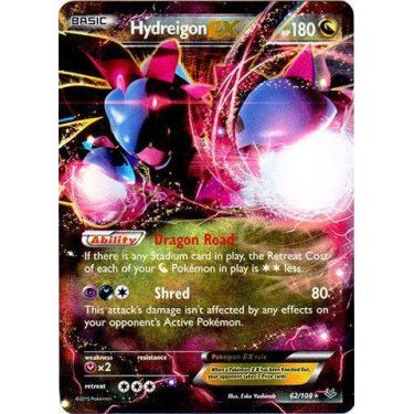 Imagem de Carta Pokémon Hydreigon-EX XY Céus Rugidores Holo