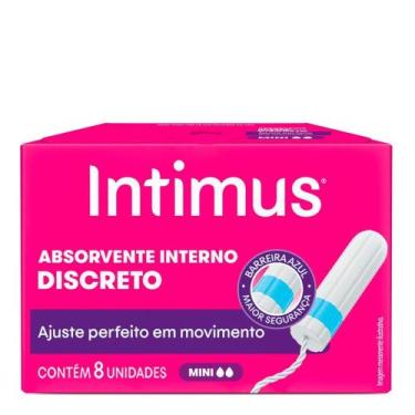 Imagem de Absorvente intimus interno mini - 8 unidades - Kimberly-clark kenko, m