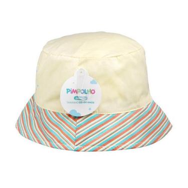 Imagem de Chapeú Boné Infantil Moda Praia Piscina Verão Menino Menina Tam 2 A 4 