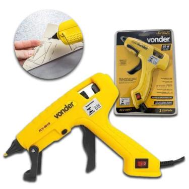 Imagem de Aplicador Pistola de Cola Quente 20v Bivolt Profissional Pequena p/Bas