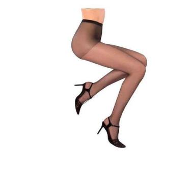 Imagem de Meia Calça Lupo Essencial Fio 15 5770, Cafe, GG