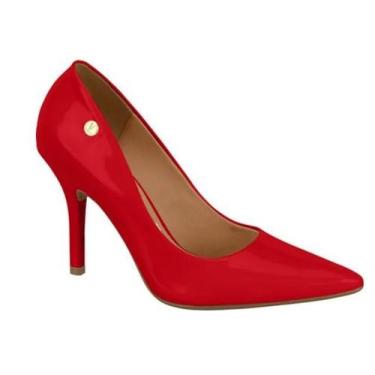 Imagem de Sapato Feminino Scarpin Vizzano Envernizado Premium 11841101, 36, Bran
