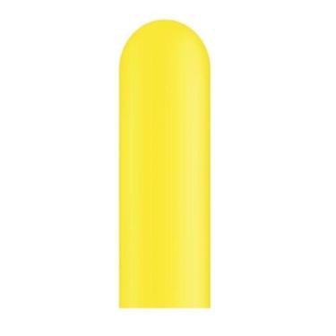 Imagem de Bexiga Balão de Látex 260 Amarelo Pic Pic 25 unidades