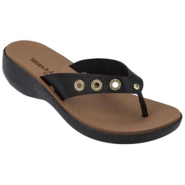 Imagem de Tamanco Terra e Água Floter Strass 471121, Flother, Preto, 37