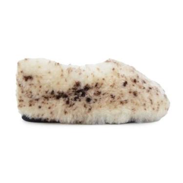 Imagem de Pantufa Feminina Inpelli Bege Flocos  - 505, 37, Bege