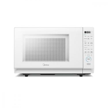 Imagem de Forno Micro-ondas de Bancada Midea Mastercook MHP35B 35L com Master Cook e Masterclean Branco Bivolt