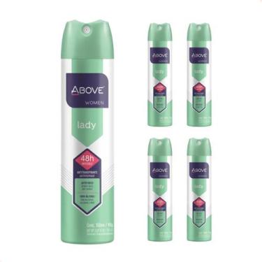 Imagem de Kit com 4 - Desodorante Aerosol Above Lady Feminino 150ml