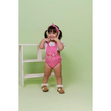 Imagem de Romper Baby - Skylos Kids , Rosa chiclete