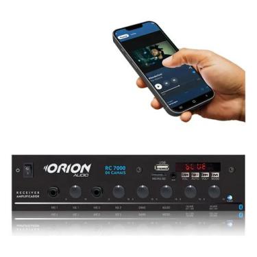 Imagem de Amplificador Receiver Orion 500w 4 Ch Rc7000 Bluetoth