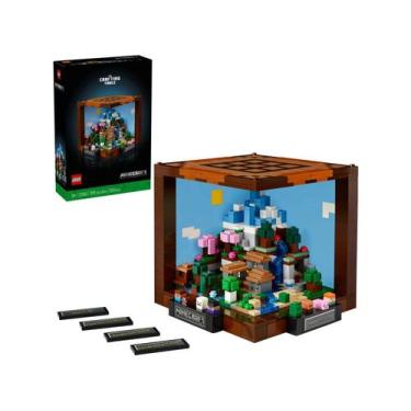 Imagem de Blocos De Montar Lego Minecraft A Bancada De Trabalho 21265
