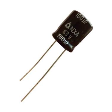 Imagem de Kit 75 pçs capacitor eletrolitico 100x63v - 100uf x 63v 105 graus - NX