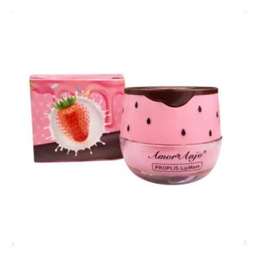 Imagem de Lip Balm Hidratante Labial Morango Amor Anjo Rosa