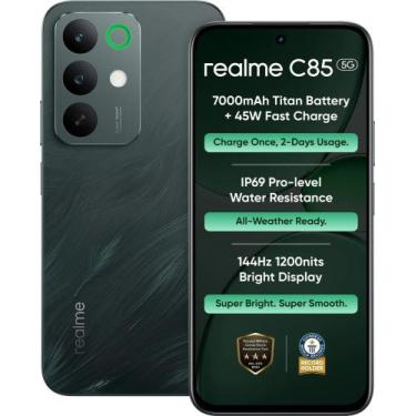 Imagem de Smartphone Realme C85 5G 256GB de Armazenamento 8GB de RAM Dual SIM NF