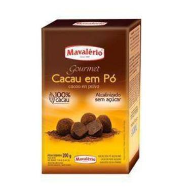 Imagem de Cacau em pó alcalino 200g mavalério