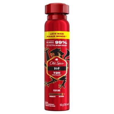 Imagem de Desodorante Antitranspirante Spray VIP 72h Masculino Old Spice 250ml