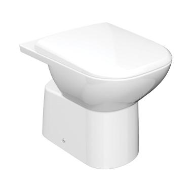 Imagem de Combo Vaso Sanitário Convencional Lorenzetti Loren Lead Branco